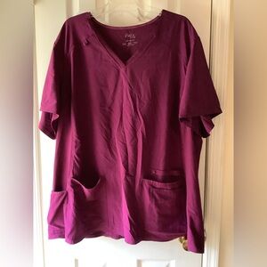 Cherokee scrub top size 4 XL